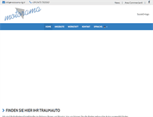 Tablet Screenshot of motorama-kg.it